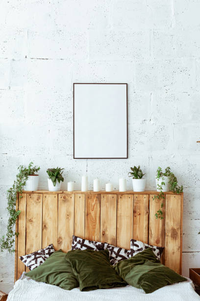 home still life. modern and cozy home decor. cozy home decor and office setups. - home decoration stock pictures, royalty-free photos & images