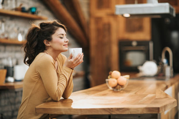 how i love the smell of coffee! - coffee stock pictures, royalty-free photos & images