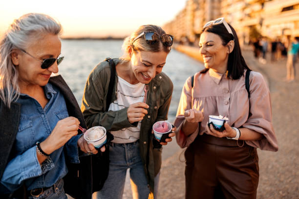 ice cream! - travel stock-fotos und bilder