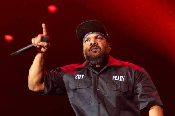 Ice Cube performs on stage at The OVO Hydro on December 05, 2023 in Glasgow, Scotland.