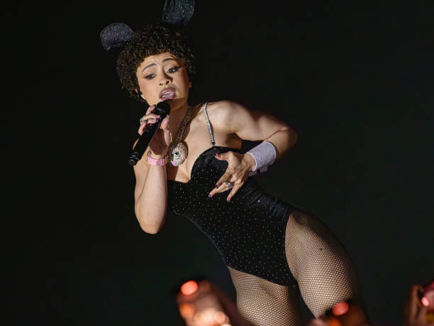 Ice Spice performs live on stage at The Barrowland Ballroom. Bronx rapper Ice Spice, whose real name is Isis Naija Gaston, played Glasgow's iconic...