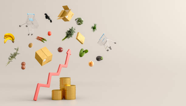 inflation concept - food stock pictures, royalty-free photos & images