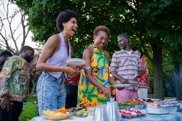 juneteenth bbq - food stock pictures, royalty-free photos & images