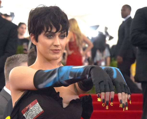 Katy Perry arrives at the 2015 Metropolitan Museum of Art's Costume Institute Gala benefit in honor of the museum's latest exhibit "China: Through...