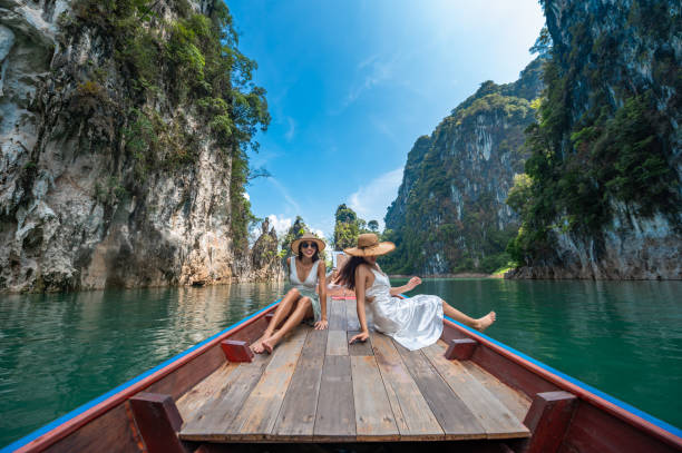 khao sok sailing - travel stock pictures, royalty-free photos & images