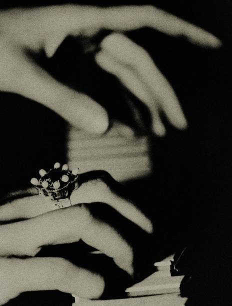le pianiste. - concert photos et images de collection
