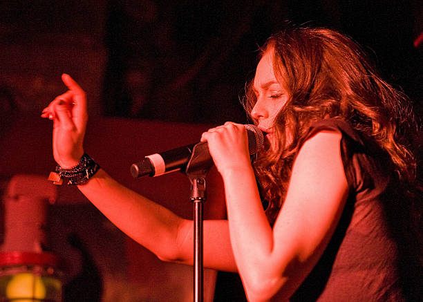 Leighton Meester performs at The Underground on January 1, 2010 in Chicago, Illinois.