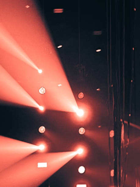 lights and smoke at a concert - concert stock pictures, royalty-free photos & images