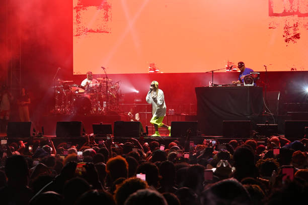 Lil Wayne performs onstage during Day 2 of the TwoGether Land Music Festival at Fair Park on May 26, 2024 in Dallas, Texas.