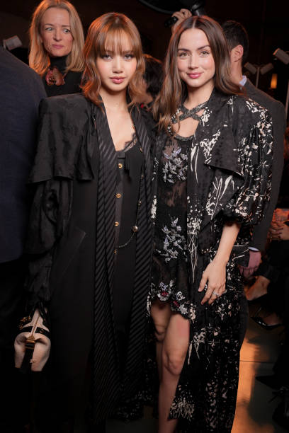 Lisa, Ana de Armas at the Louis Vuitton Fall RTW 2025 fashion show as part of Paris Fashion Week on March 10, 2025 in Paris, France.