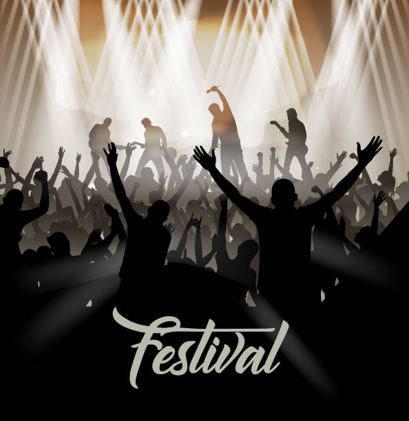 live music day - concert stock illustrations
