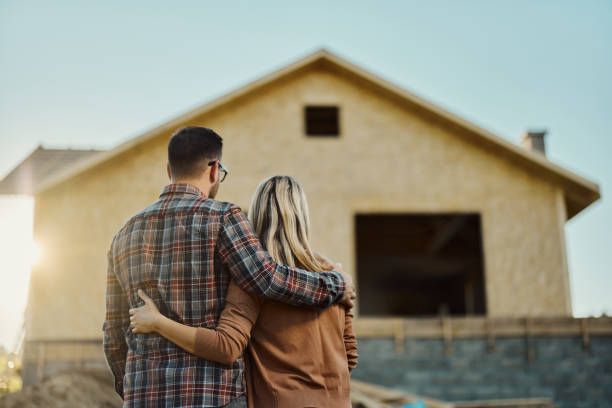 looking at developing house! - home decoration stock pictures, royalty-free photos & images