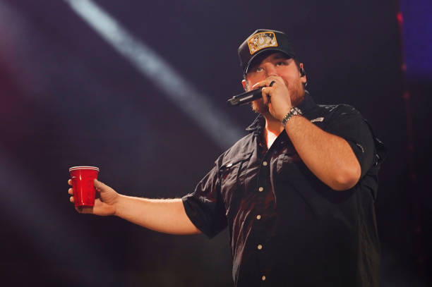 Luke Combs performs at the Concerts for Conservation as a part of the Bass Pro Shops World’s Fishing Fair in Springfield, Missouri on March 31, 2022