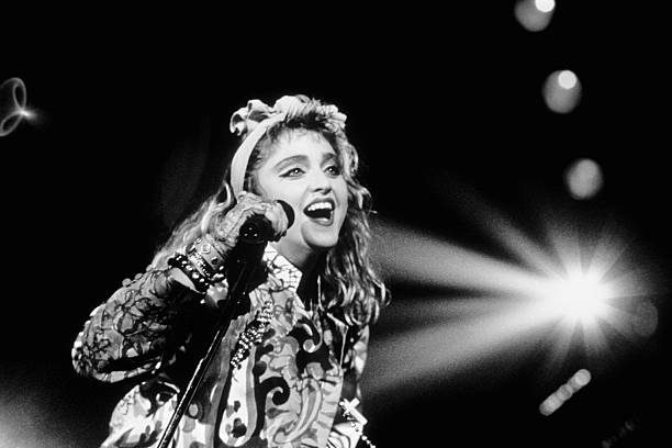 Madonna on Stage in New York