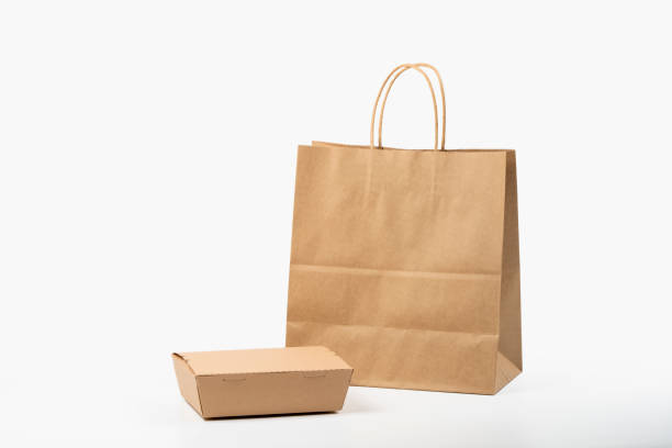 mockup food takeaway packaging - junk food stock pictures, royalty-free photos & images