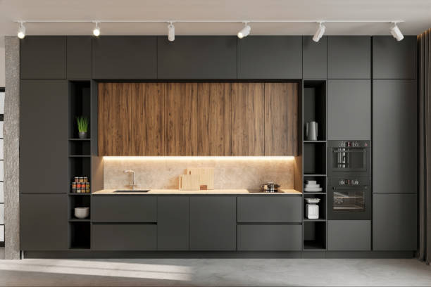 modern kitchen - home decoration stock pictures, royalty-free photos & images