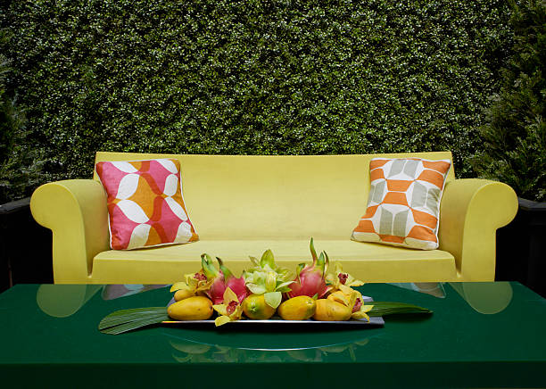 modern patio of new york city apartment. - home decoration stock pictures, royalty-free photos & images