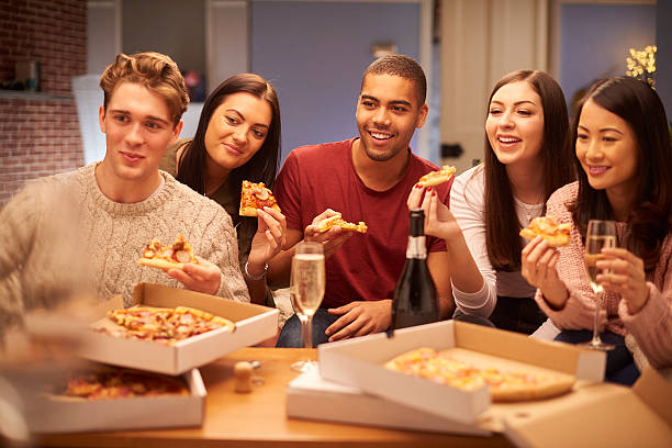 movie night - junk food stock pictures, royalty-free photos & images