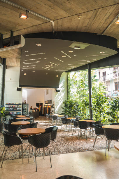 new restaurant with a view before opening - garden decoration stock pictures, royalty-free photos & images