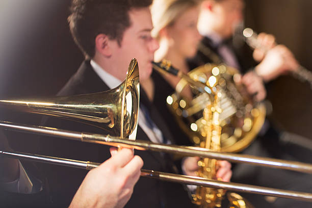 orchestra performing - concert stock pictures, royalty-free photos & images