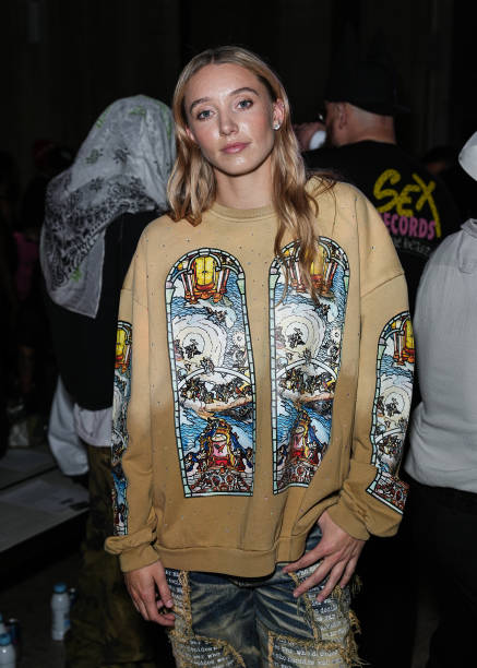 Paige Bueckers attends the WhoDecidesWar fashion show during New York Fashion Week on September 07, 2024 in New York City.