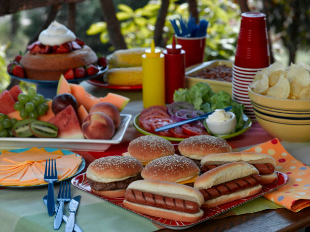 picnic - food stock pictures, royalty-free photos & images