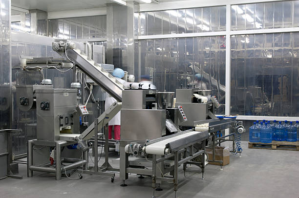 picture of production line in the food factory - food stock pictures, royalty-free photos & images