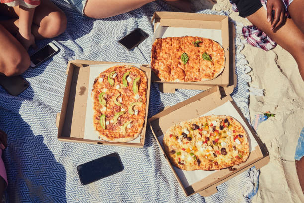 pizza is all you need! - junk food stock pictures, royalty-free photos & images