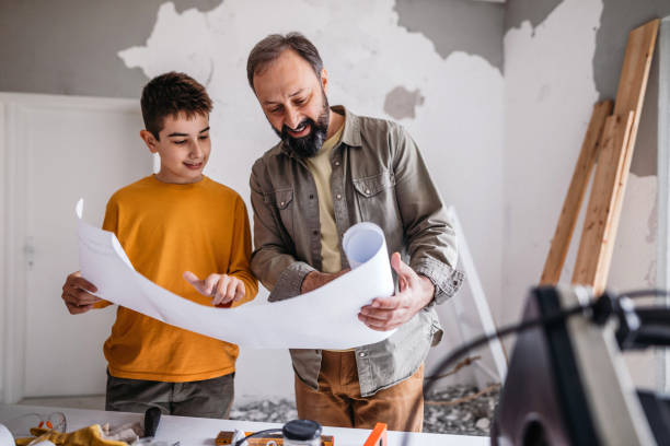 plan de reconstrucción - home decoration fotografías e imágenes de stock