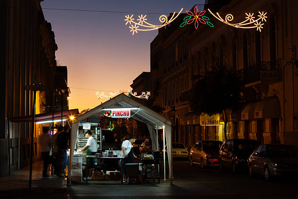 ponce, plaza las delicias - junk food stock pictures, royalty-free photos & images