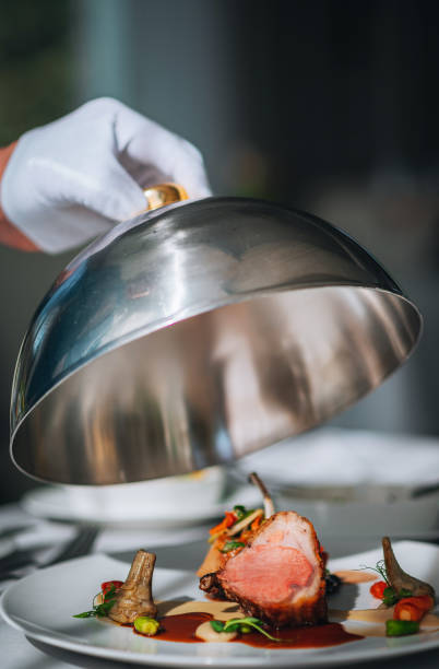 presentation of dishes - food stock pictures, royalty-free photos & images