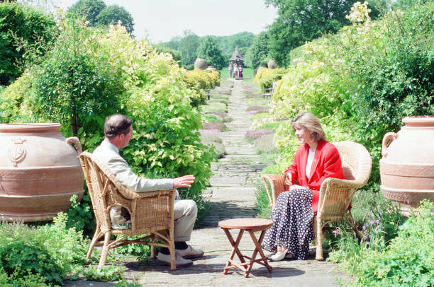 Prince Charles, is interviewed by members of the welsh press, regrading the upcoming 25th anniversary of his Investiture of the Prince of Wales ,...