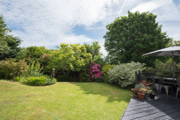 property exterior - garden decoration stock pictures, royalty-free photos & images