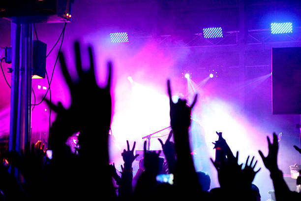 put your hands up - concert stock pictures, royalty-free photos & images