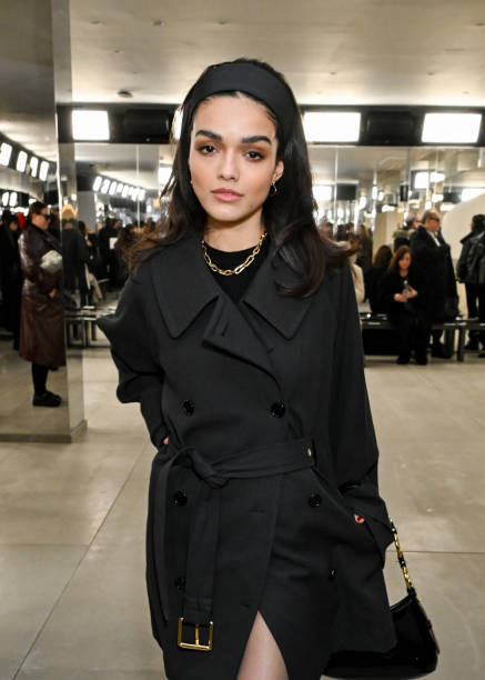 Rachel Zegler at Michael Kors RTW Fall 2024 as part of New York Ready to Wear Fashion Week held on February 13, 2024 in New York, New York.