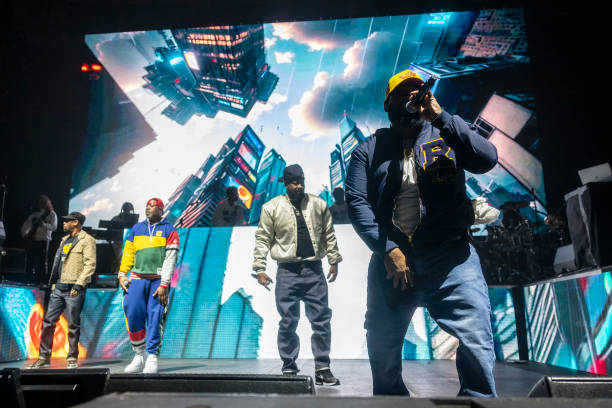 Raekwon of the Wu-Tang Clan performs at Avicii Arena on June 2, 2023 in Stockholm, Sweden.