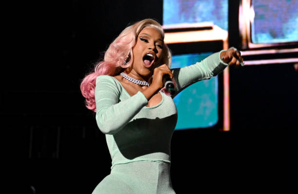 Rapper Cardi B performs onstage during 2023 HOT 107.9's Birthday Bash at State Farm Arena on June 17, 2023 in Atlanta, Georgia.