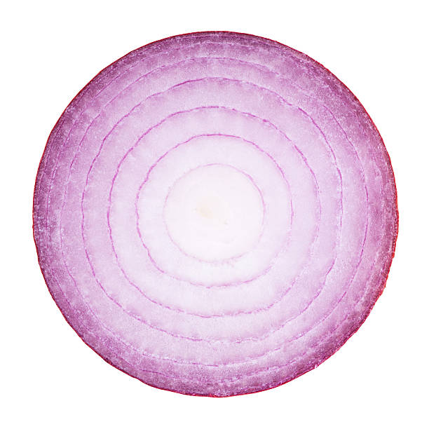 red onion portion on white - food stock pictures, royalty-free photos & images