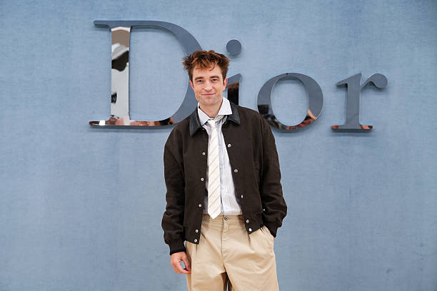 Robert Pattinson attends the Dior Homme Menswear Spring/Summer 2026 show as part of Paris Fashion Week on June 27, 2025 in Paris, France.