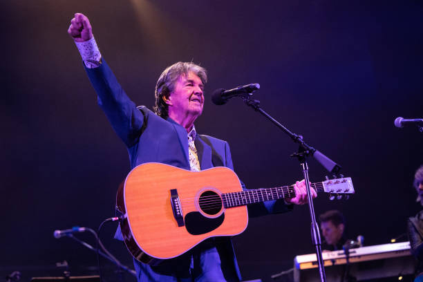 Rock and Roll Hall of Fame member Terry Sylvester, singer of classic rock band The Hollies, performs at the Alan Parsons & Friends 75th Birthday...