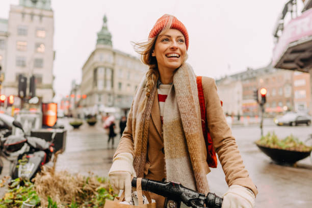 running errands on my bicycle - travel stock pictures, royalty-free photos & images