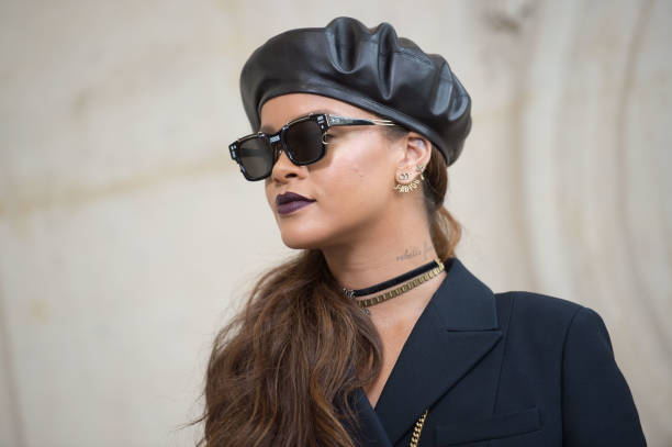 Singer Rihanna attends the Christian Dior show as part of the Paris Fashion Week Womenswear Fall/Winter 2017/2018 on March 3, 2017 in Paris, France.