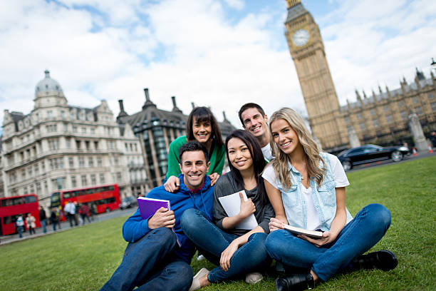 studying abroad in london - travel stock pictures, royalty-free photos & images