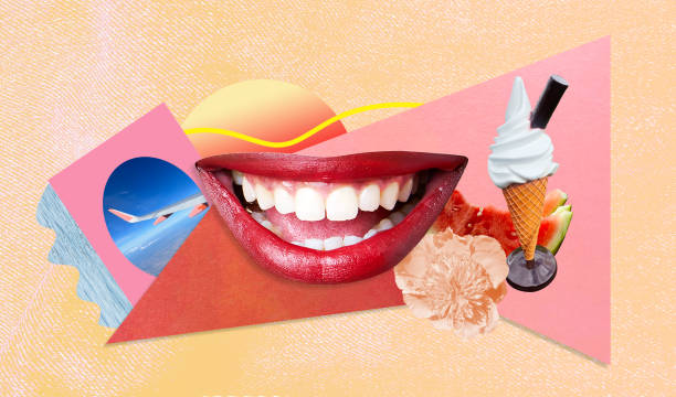 summer vacation collage - food stock pictures, royalty-free photos & images