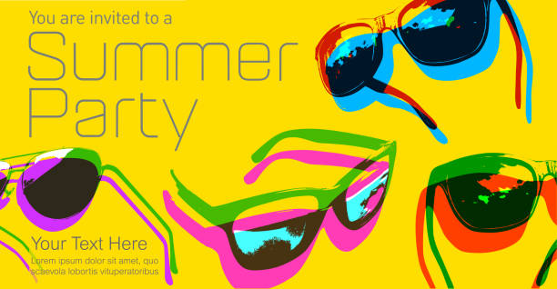 sunglasses - fashion stock illustrations