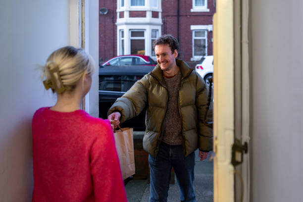 take away delivery - junk food stock pictures, royalty-free photos & images