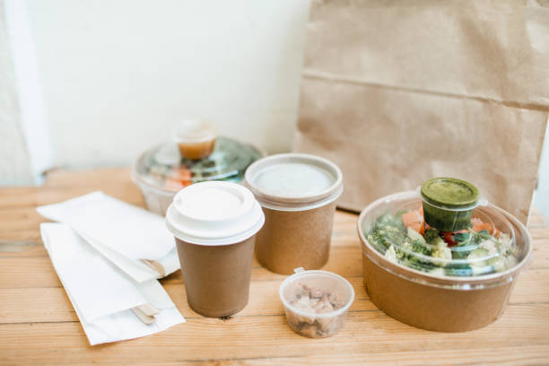 take away food delivery. - junk food stock pictures, royalty-free photos & images