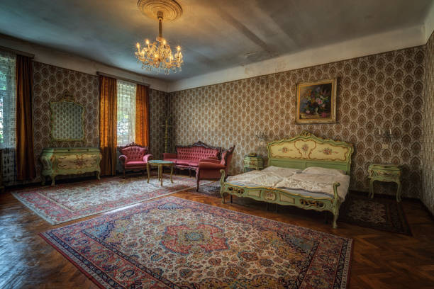 the honeymoon suite - home decoration stock pictures, royalty-free photos & images