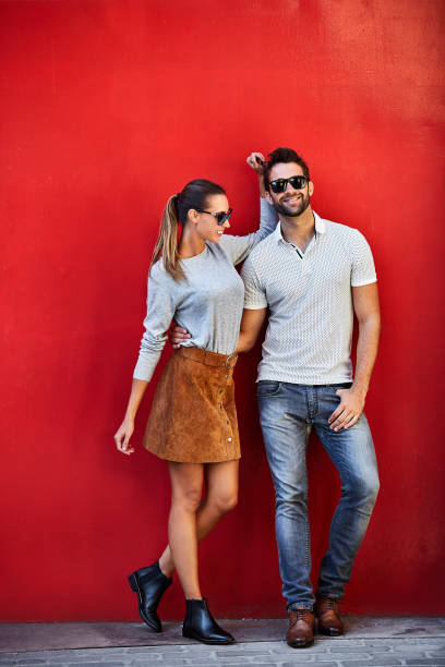 they go together like red lipstick and lips - fashion stock pictures, royalty-free photos & images