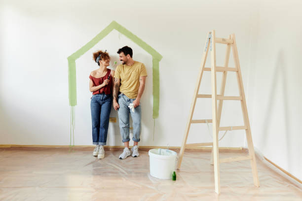 this is our new home! - home decoration stock pictures, royalty-free photos & images